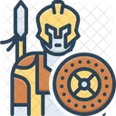 Troy Warrior Spartan Icon