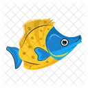 Vector De Pesca Iconos De Peces Criatura Marina Icono