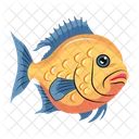 Vector De Pesca Iconos De Peces Criatura Marina Icono