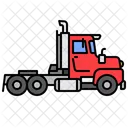 Truck Trailer Monster Icon