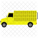 Moving Transpotation Truck Icon