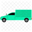 Moving Transpotation Truck Icon