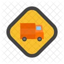 Truck Delivery Transport Icon