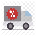 Truck Delivery Discount Icon