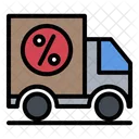 Truck Delivery Package Icon