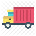 Truck Delivery Box Icon