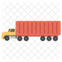 Delivery Container Moving Truck Icon