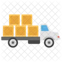 Fast Delivery Moving Truck Logistic Delivery Icon