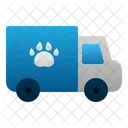 트럭 애완동물 동물 아이콘