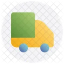 Black Friday Truck Delivery Icon