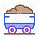 Truck Heavy Material Icon