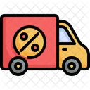 Truck Discount Delivery Icon
