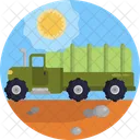 Truck Lorry Army Icon