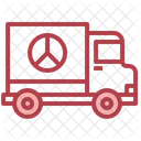 Truck Refugee Transportation Icon