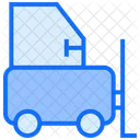 Truck Logistics Forklift Icon
