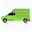 Cargo Commercial Car Icon