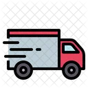 Truck Transport Shipment Delivery Logistics Icon