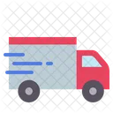 Truck Transport Shipment Delivery Logistics Icon