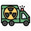 Truck Waste Nuclear 아이콘