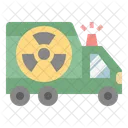 Truck Waste Nuclear Symbol