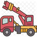 Truck Crane Lifting Icon