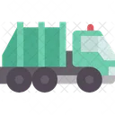 Truck Garbage Waste Icon
