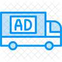 Truck Ad Ad Advertising Icon