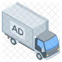 Truck Ad Ads Vehicle Ads Transport Icon
