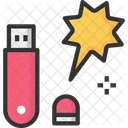 Advertisement Pendrive Offer Sale Icon