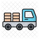 Truck Crane Truck Delivery Icon