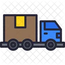 Truck Delivery Cargo Shipping Icon
