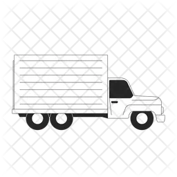 Truck delivery van  Icon