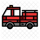 Automobile Emergency Firetruck Icon Icon