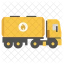 Truck Flammable Liquid Container Icon