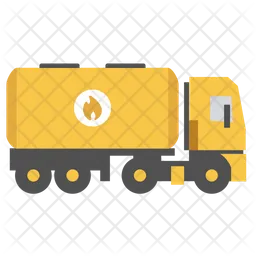 Truck Flammable Liquid Container  Icon