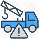 Navigation Location Truck Icon