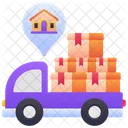 Truck Delivery Transport Icon