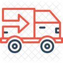 Truck Shipping Logistic Icon