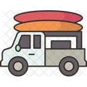 Truck Lifeguard Patrolling Icon