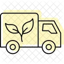 Truck Leaf Color Shadow Thinline Icon Icon