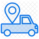 Location Truck Transport Icon