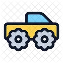 Co Truck Monster Icon