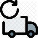 Truck Refresh Delivery Return Box Icon