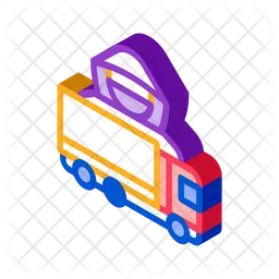 Truck Theft  Icon