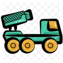 Truck With Missile Missile Truck Icon