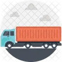 Package Trucking Truck Icon