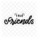 True Friends Friendship Besties Icon