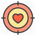 Love Target Love Target Taget Icon