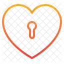 Key Favorite Love Love Lock Lock Icon