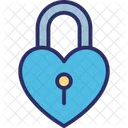 Heart Lock Love Inspiration Privacy Icon